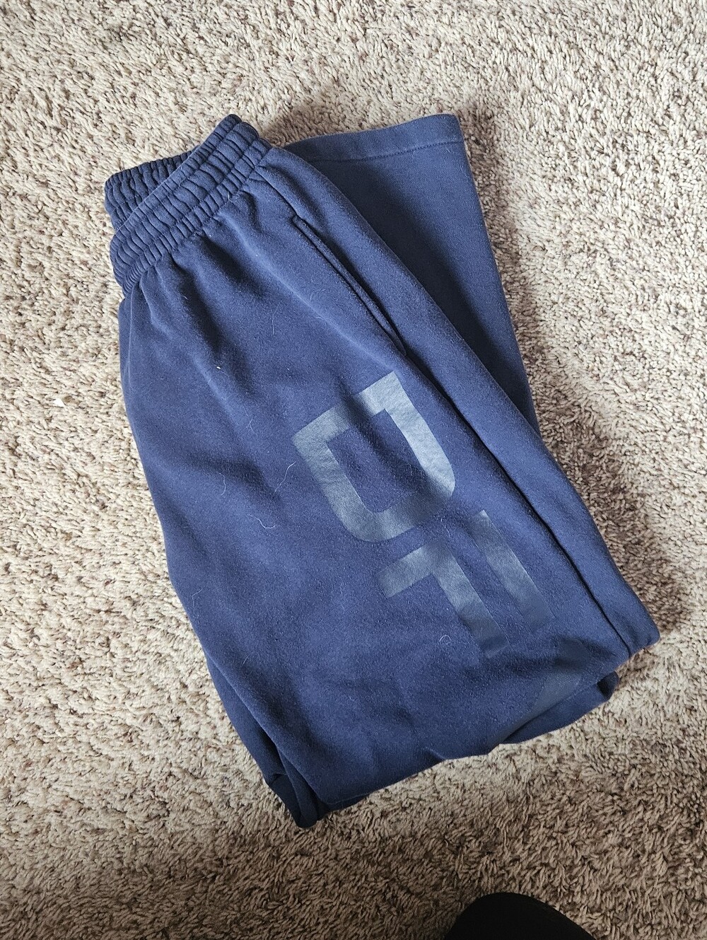 DFYNE Logo Sweatpants NAVY
